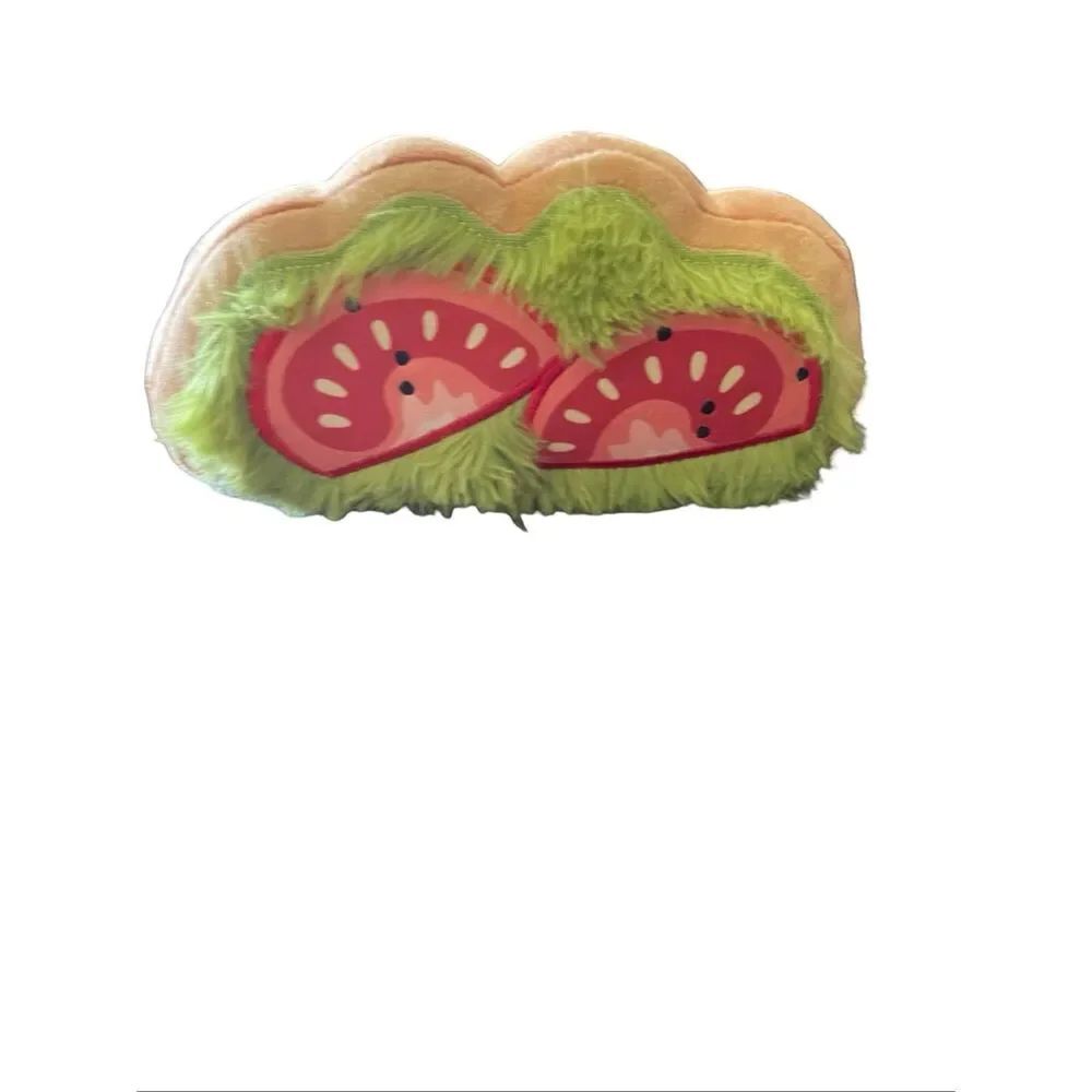 New P.L.A.Y. Barking Brunch Avo-doggo Toast Plush Dog Toy